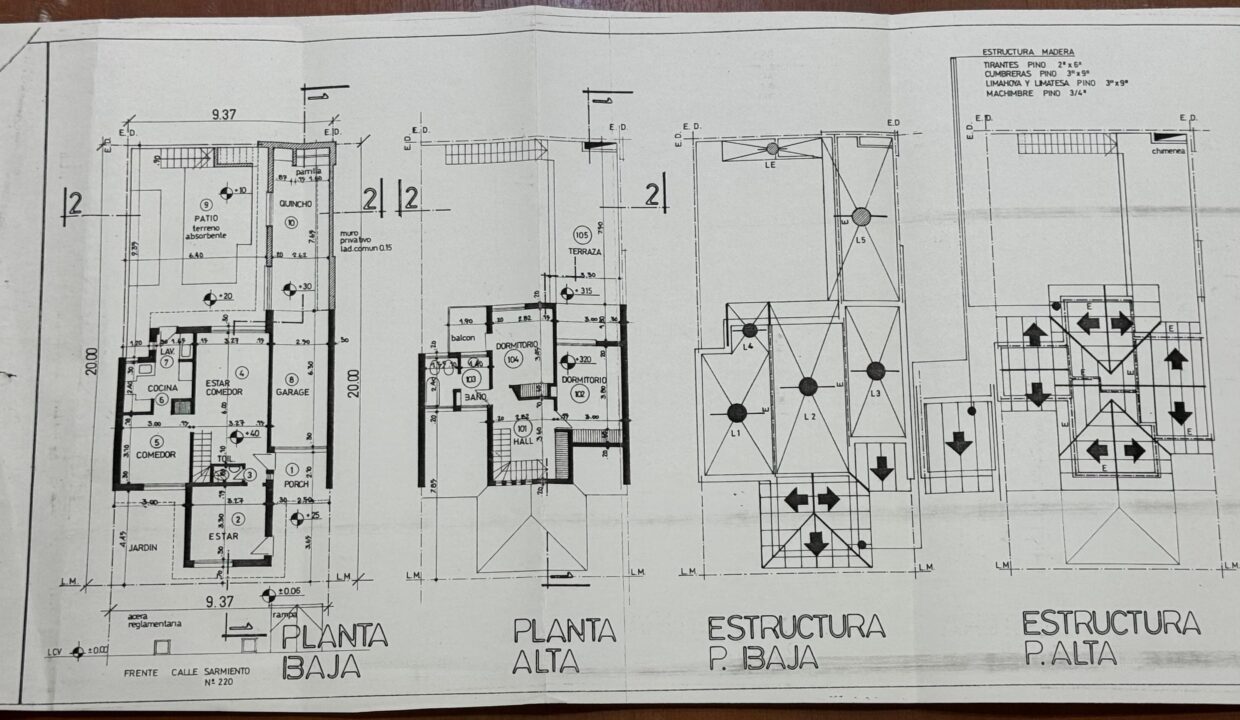 Plano Sarmiento