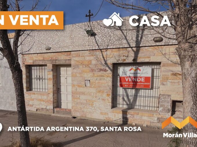 Antártida Argentina 370, entre Gobernador Duval y Catamarca